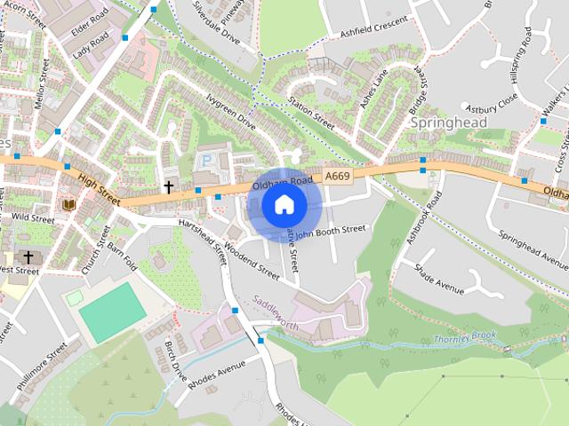 House for rent in Saddleworth, Pendock