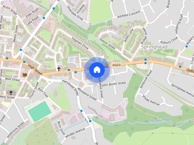 House for rent in Springhead, Oldham