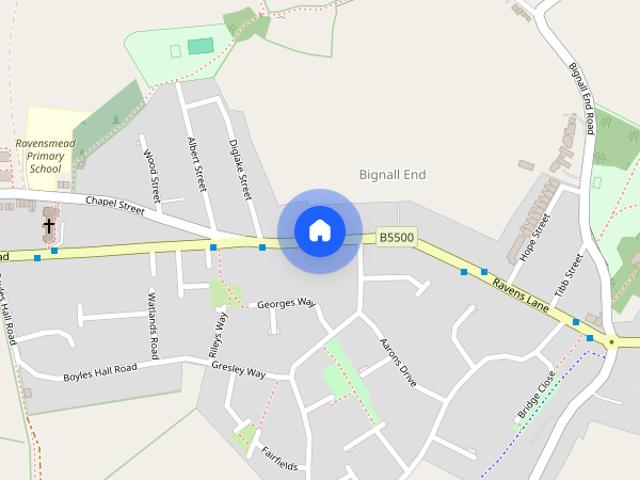 House for rent in Audley Rural, Butterton