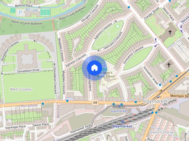 Apartment for rent in Haymarket, Scotland