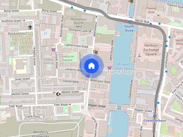 Apartment for rent in Isle Of Dogs, Greater London