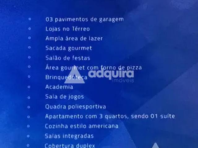 Cobertura venda em Vila Elyzeu Campos Melo, Ponta Grossa