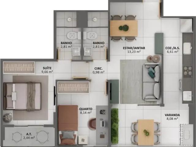 Apartamento venda em Região Geográfica Imediata de Vitória, Região Metropolitana da Grande Vitória
