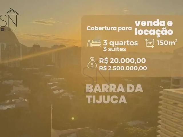 Cobertura aluguel em Região Geográfica Imediata do Rio de Janeiro, Região Metropolitana do Rio de Janeiro