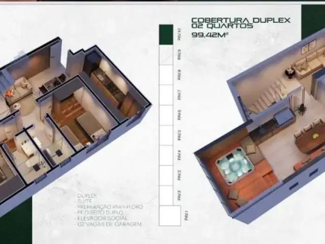 Cobertura venda em Região Geográfica Imediata de Belo Horizonte, Região Metropolitana de Belo Horizonte