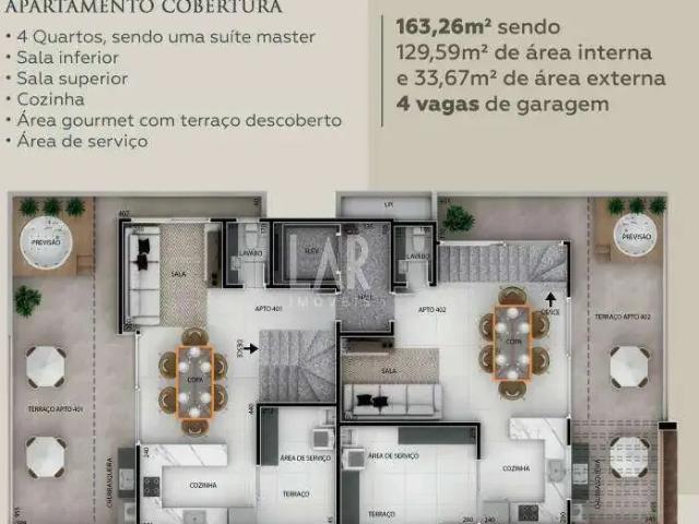 Cobertura venda em Região Geográfica Imediata de Belo Horizonte, Região Metropolitana de Belo Horizonte