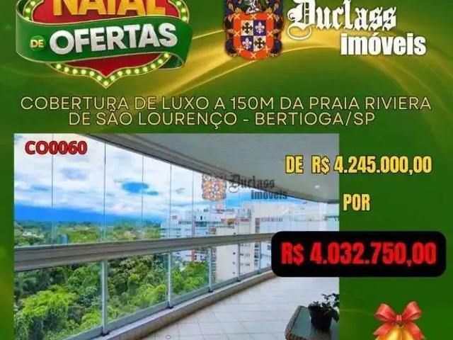 Cobertura venda em São Lourenço, Bertioga