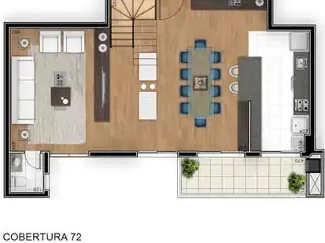 Cobertura venda em Região Geográfica Imediata de Curitiba, Região Metropolitana de Curitiba