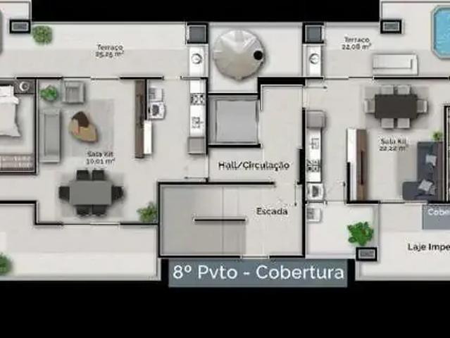 Cobertura venda em Região Geográfica Imediata de Florianópolis, Desterro