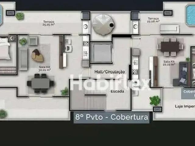 Cobertura venda em Região Geográfica Imediata de Florianópolis, Desterro