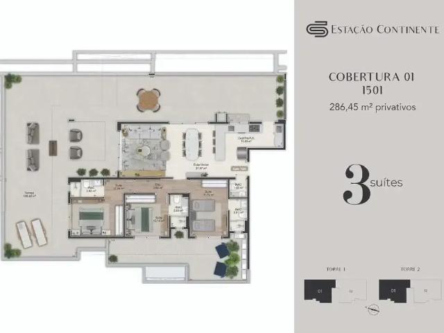 Cobertura venda em Região Geográfica Imediata de Florianópolis, São José