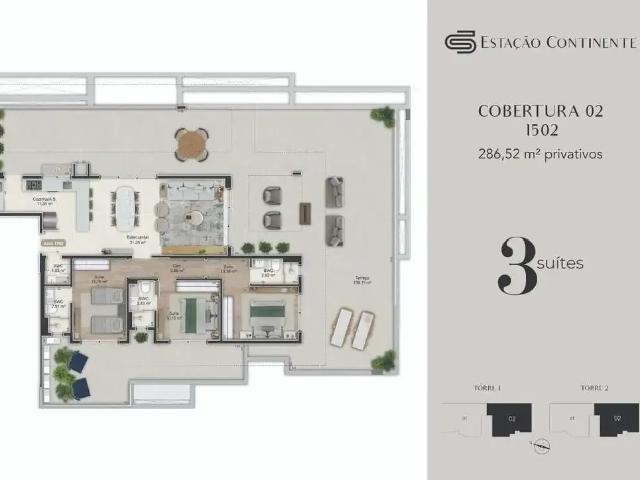 Cobertura venda em Região Geográfica Imediata de Florianópolis, São José