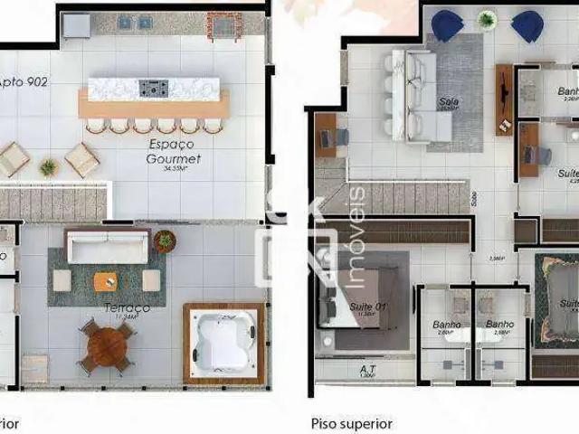 Cobertura venda em Região Geográfica Imediata de Uberlândia, Oliveira Fortes