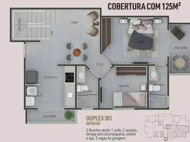 Cobertura venda em Região Geográfica Imediata de Uberlândia, Oliveira Fortes