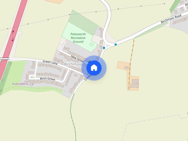 House for rent in Polesworth CP, Gun Hill