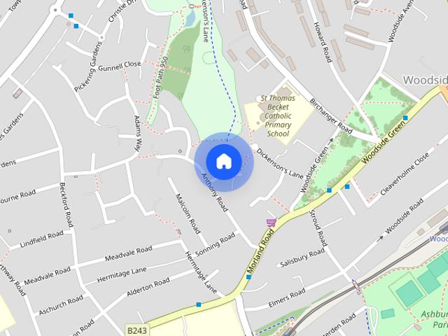 House for rent in London Borough of Croydon, Greater London