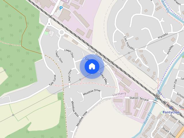 House for rent in Llanharry, Pontyclun
