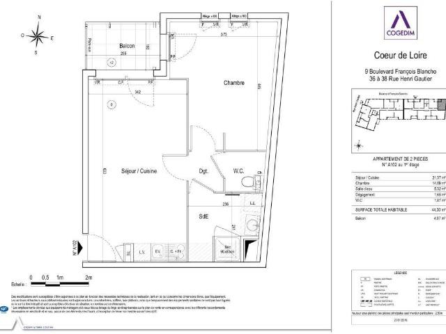 Appartement location à La Pintière, Couëron