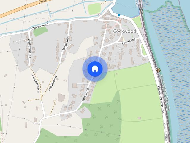House for rent in Cockwood, Bridford