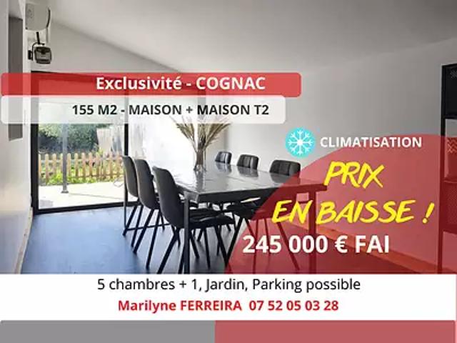 Maison vente à Cognac