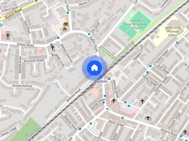 Apartment for rent in Netherfield, Gedling