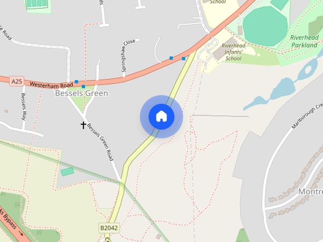 House for rent in Bessels Green, The Butts