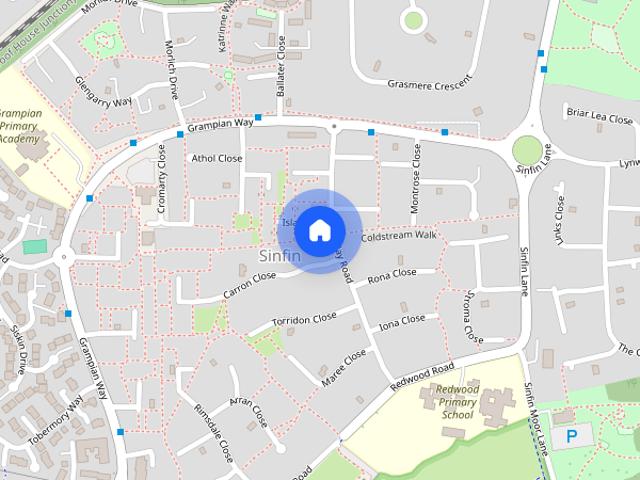 House for rent in Sinfin, East Midlands