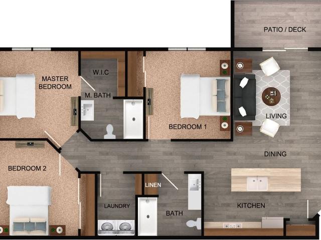 Apartment for rent in Onalaska, La Crosse County