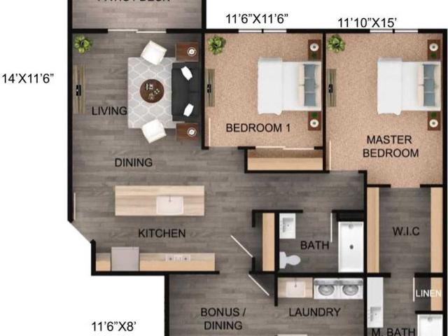 Apartment for rent in Onalaska, La Crosse County