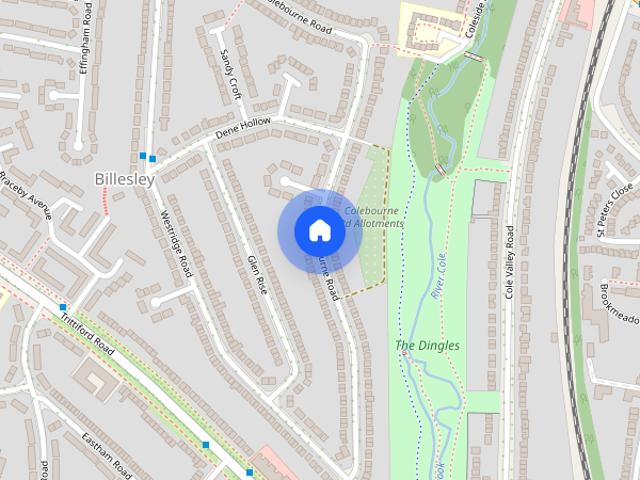 House for rent in Yardley Wood, West Midlands