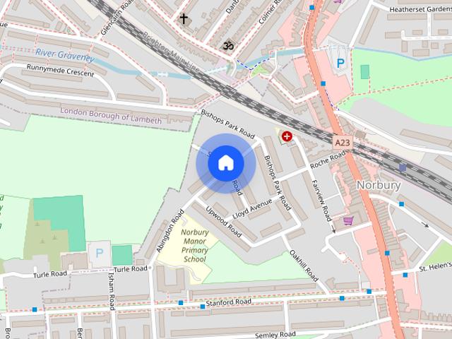 House for rent in London Borough of Croydon, Norbury