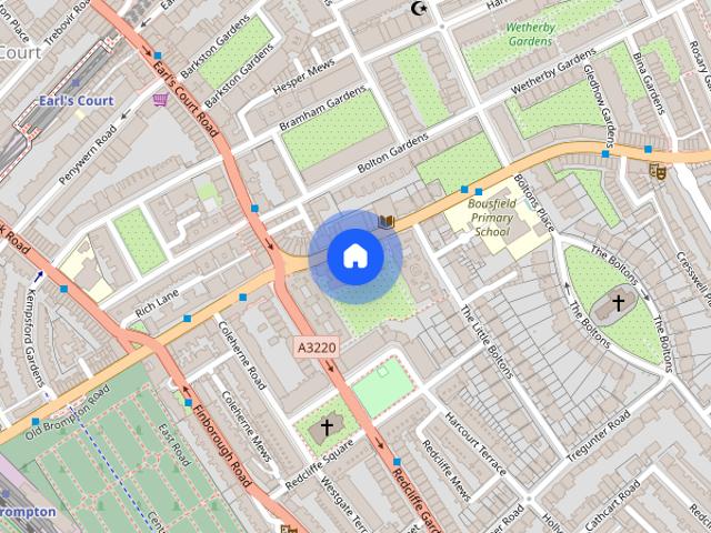Apartment for rent in The Boltons, Greater London