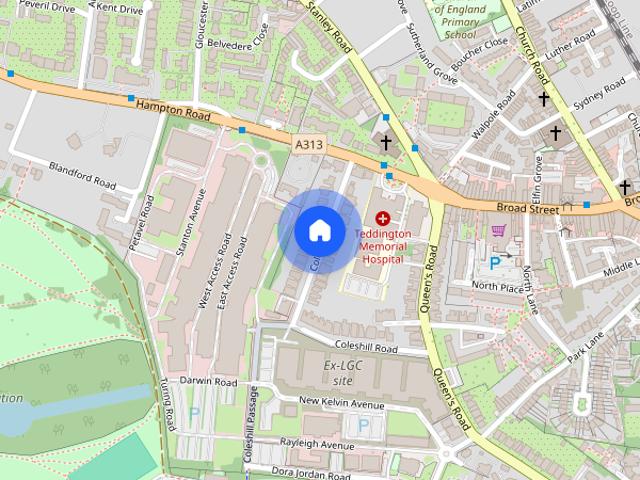 Apartment for rent in Strawberry Hill, Greater London
