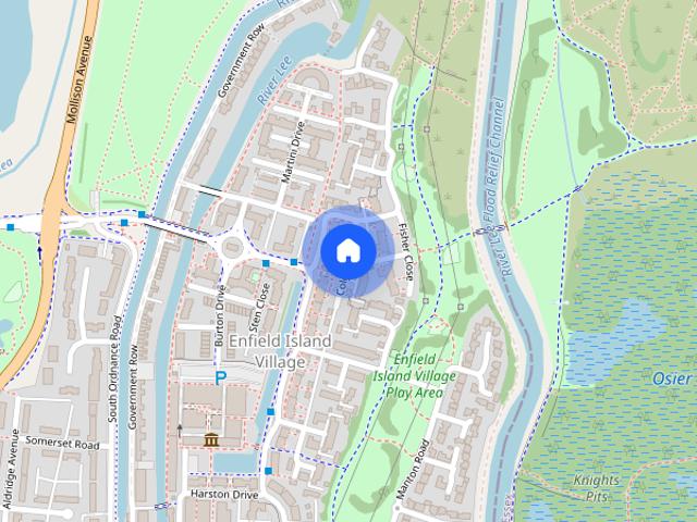 House for rent in Enfield Island Village, Greater London