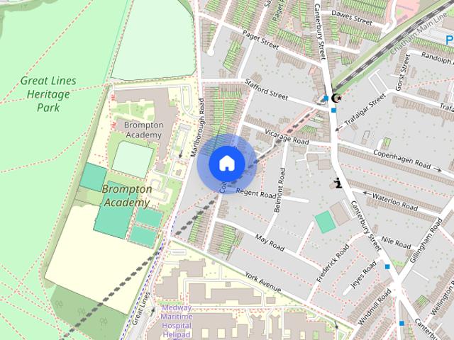 Apartment for rent in Brompton, Gillingham