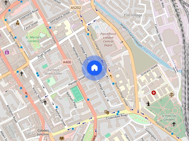 Apartment for rent in Saint Pancras, Cat Hill