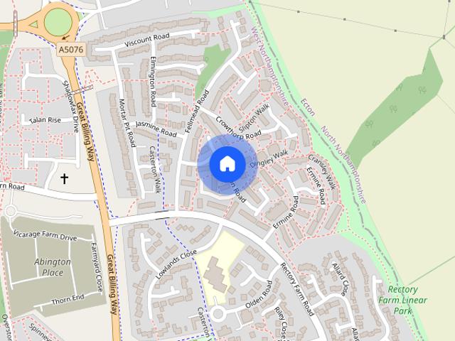 Apartment for rent in Rectory Farm, Northampton