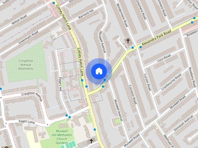 Apartment for rent in Muswell Hill, Greater London