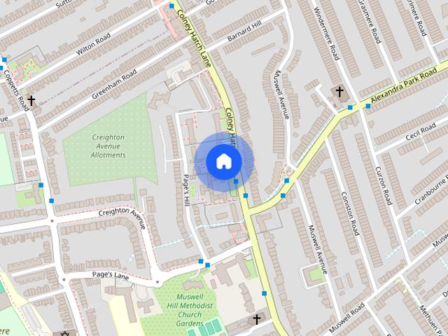 Apartment for rent in Muswell Hill