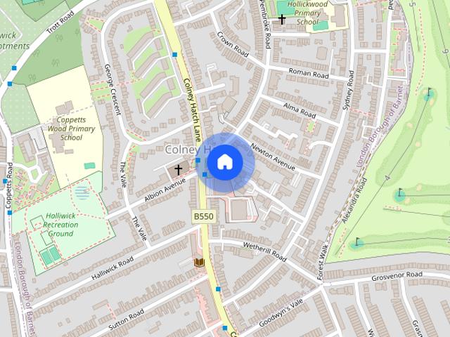 Apartment for rent in London Borough of Barnet, Greater London