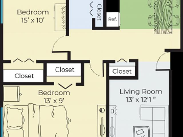 Apartment for rent in Lowell, Massachusetts