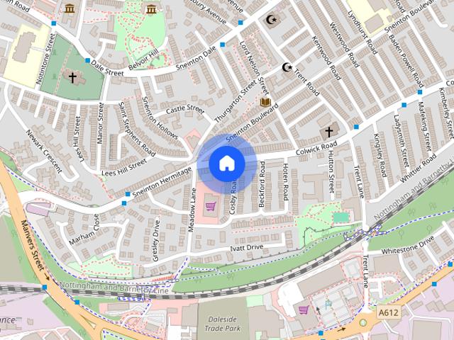 House for rent in Sneinton, City of Nottingham