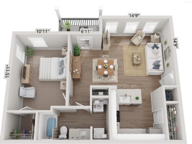 Apartment for rent in New Braunfels, Texas