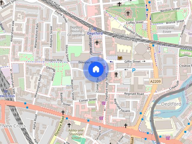 Apartment for rent in London Borough of Lewisham, Greater London