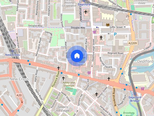 House for rent in London Borough of Lewisham, New Cross