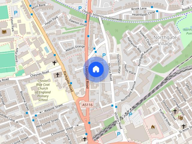 Room for rent in Northgate Village, Chester