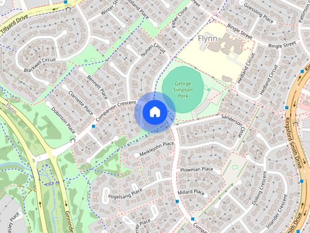 Townhouse for rent in Flynn, District of Belconnen