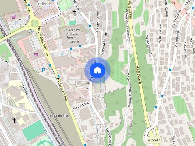 Appartamento in affitto a Territorio Val d'Adige, Trento