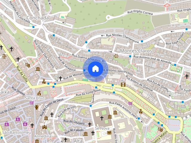 Apartamento alugar em Coimbrã, Sé Nova