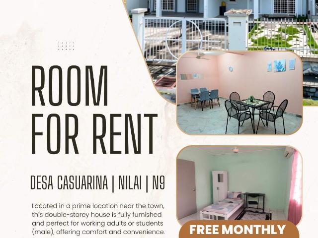 Room for rent in Nilai, Negeri Sembilan
